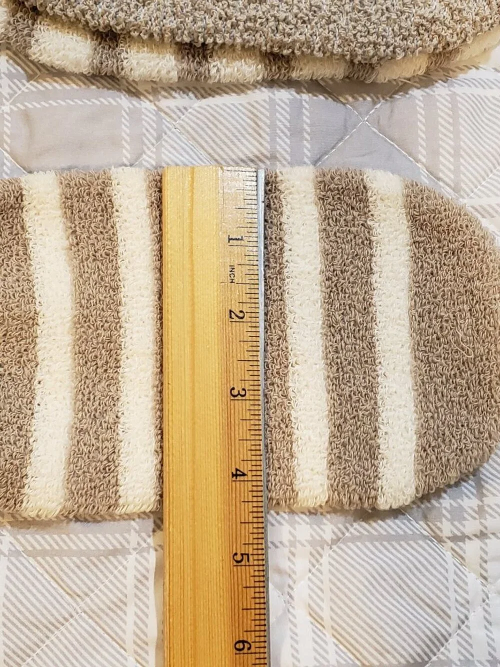 TADA 3 Natural Exfoliating bath mitts NWOT